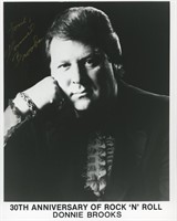 Donnie Brooks signed photo