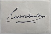 The Golden Girls Rue McClanahan original signature