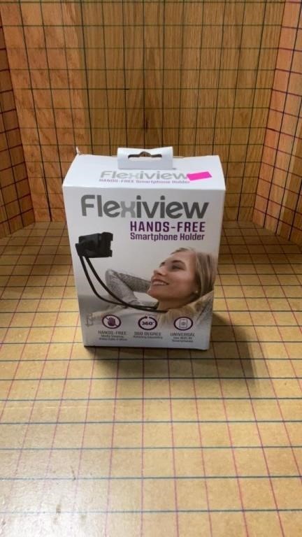Hands-free, smart phone holder