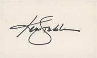 Ken Stabler original signature