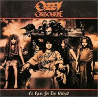 Ozzy Osbourne signed No Rest For The Wicked album