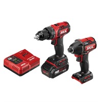 $180  PWR CORE 20V Drill/Driver Combo, Battery