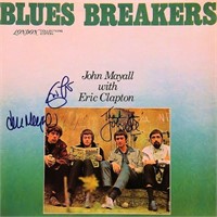 John Mayall signed Blues Breakers, With Eric Clapt