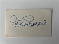 Estelle Parsons original signature