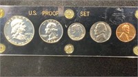 1954 Silver Proof Set in Capital Holder