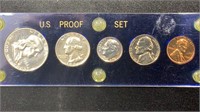 1956 Silver Proof Set in Capital Holder