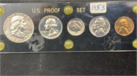 1953 Silver Proof Set in Capital Holder