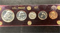 1957 Silver Proof Set in Capital Holder