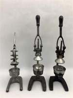 3 Commercial Juicers