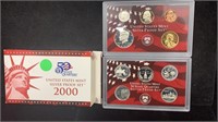 2000-S Red Box Silver Proof Set