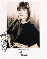 Pat Benatar signed photo