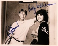 Ron Howard and Cindy Williams signed Happy Days ph