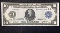Currency: 1914 $10 Blue Seal Federal Reserve Note