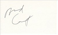 Bud Cort original signature