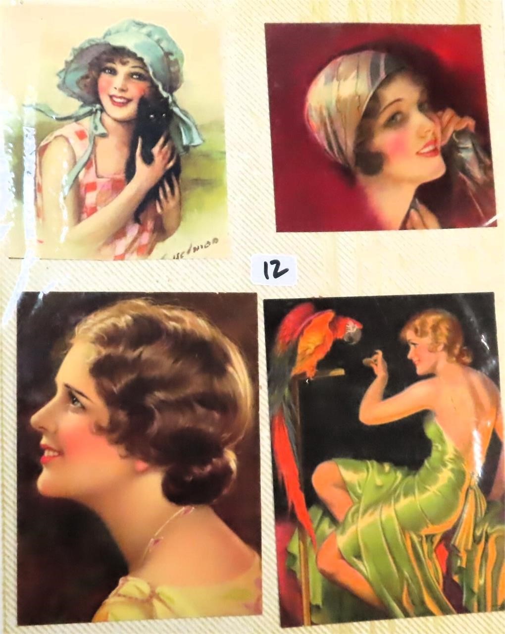 Estate Find: Album of Pin Up Girl Cut Outs
