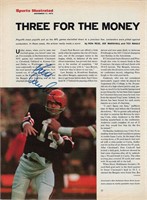 Ken Anderson signed Sports Illustrated magazine ph