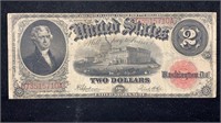 Currency: 1917 $2 United States Treasury Note
