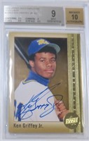 Signed 2015 UD Employee Excl #UDKG Ken Griffey Jr.