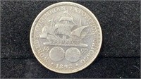 1892 Columbian Expo Silver Half Dollar