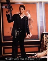 Scarface Al Pacino signed movie poster
