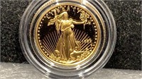 GOLD: 1992 1/10th Ounce Proof Gold American Eagle