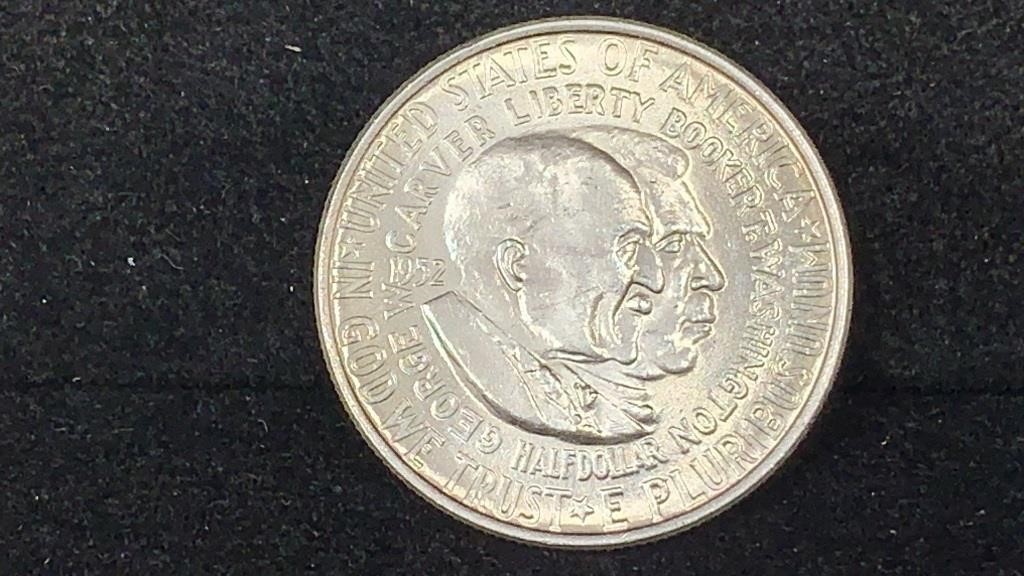 1952 Carver-Washington Commemorative Silver Half