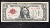 Currency: 1928 UNC $1 "Funny Back" Red Seal