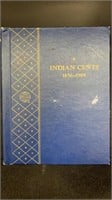 1856-1909 Indian Head Cent Album w/ 53 Coins
