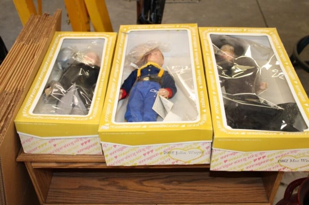 (3) Effanbee Dolls from the early 1980's in boxes