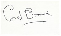Coral Browne original signature