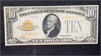 Currency: 1928 $10 Gold Certificate Note