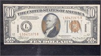 Currency: 1934A $10 Hawaiian FRN Note