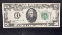Currency: 1928A $20 Cleveland FRN Note