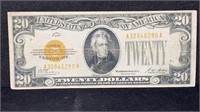 Currency: 1928 $20 Gold Certificate Note