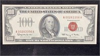 Currency: 1966 $100 Red Seal United States Note