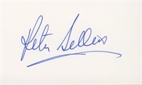 Peter Sellers signature cut