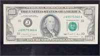 Currency: 1990 UNC $100 FRN Note