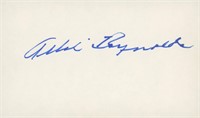 Allie Reynolds original signature