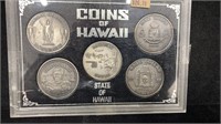 Coins of Hawaii 5 Coin Set, non-silver