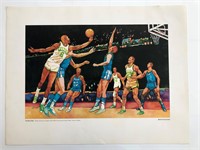 The Way It Was Art Series. Boston Celtics - Los An