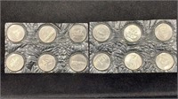 12- 1992 Canadian Quarters, Non-Silver