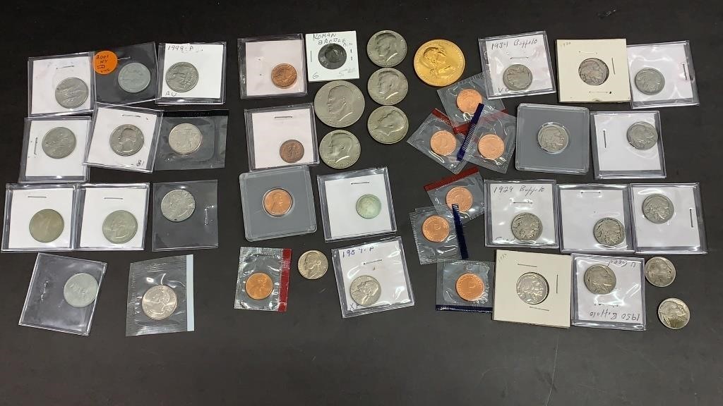 25+ Coins & Medals loose & in 2x2's *See all