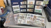 World / Foreign Currencies Binder, Large