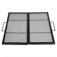 Lineslife Square Fire Pit Cooking Grill Grates, F