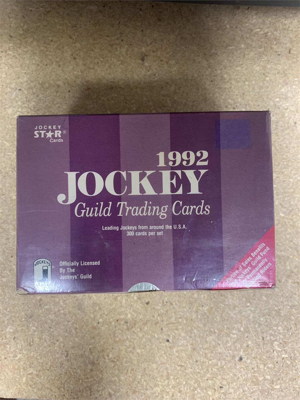 Jockey Star 1992 jockey trading cards