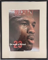 Michael Jordan Beckett magazine- unsigned