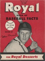 Stan Musial signed Royal Book of Baseball Facts