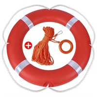 28 inch Boat Safety Throw Ring with Water Floatin