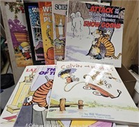 Group of softcover Calvin and Hobbes
