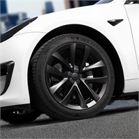 BEEGROW Fits Tesla Model 3 Wheel Covers 18 Inch,